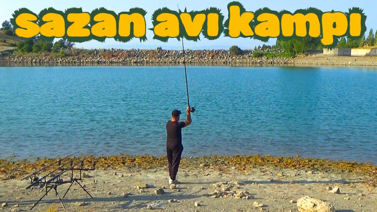 Doğa harikası gölde Sazan avı