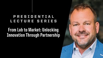 Presidential Lecture Series | Brent Yeagy