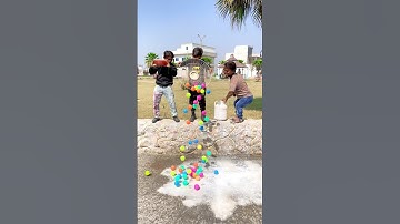 thrown the milk 🥛 juice 🥤 and balls wow 😯 #shorts #viral #youtubeshorts #short