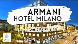 Armani Hotel Milano Suite Room Tour