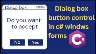 dialog box button control in c# windows form