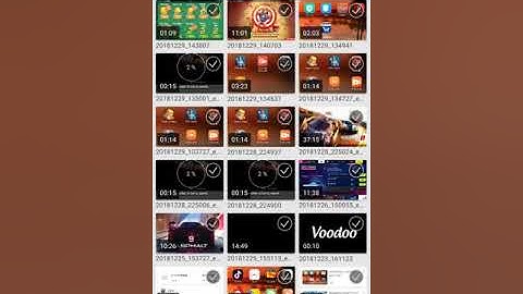How to merge vedio in DU recorder