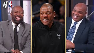 Chuck, Kenny and Shaq lose it at thought of Doc Rivers being East All Star Coach