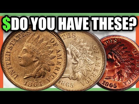 RARE INDIAN HEAD PENNIES WORTH BIG MONEY - INDIAN HEAD PENNY VALUE!!