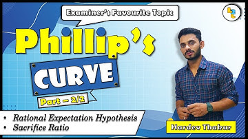 #38 Phillips curve | Rational expectation hypothesis and sacrifice Ratio| Part-2 | by Hardev Thakur