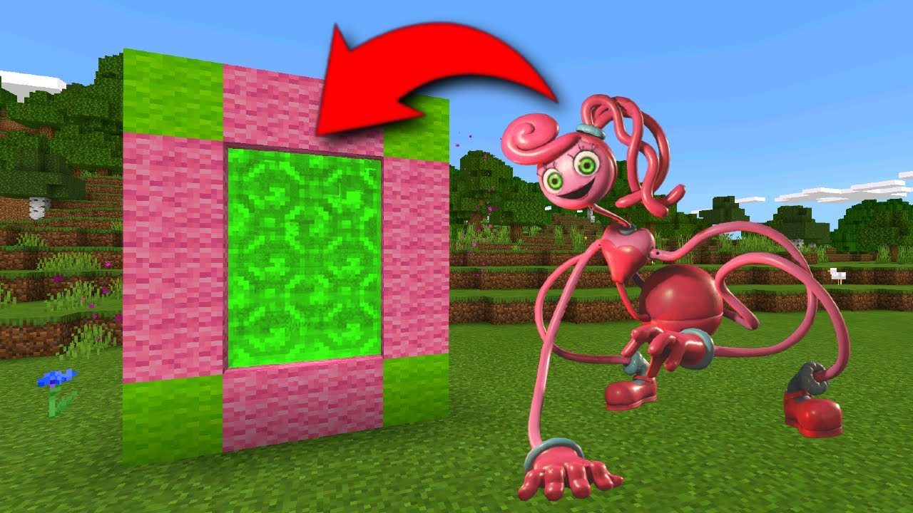 How To Make A Portal To The Mommy Long Legs Dimension in Minecraft ...