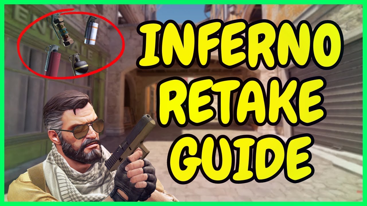 INFERNO RETAKE GUIDE! 10 Essential Nades (2023) YouTube