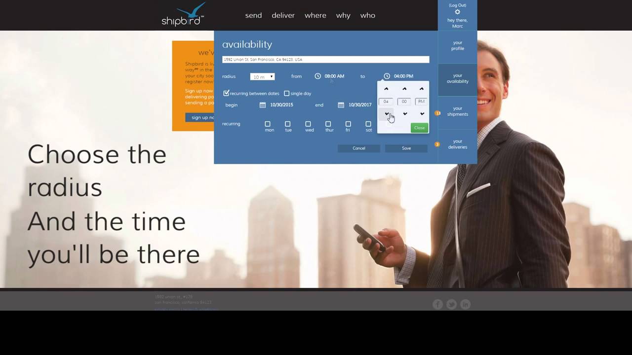 How to Set Up Your Availability Profile Window - YouTube