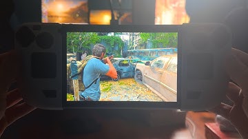 Last Of Us Part I  - Lossless Scaling on Steam Deck LCD