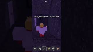 Day 4: I Saved the Baby From Alpha Wolves! 🐺😱 #shorts #roblox #gaming