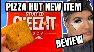New Pizza Hut Stuffed Cheez-It Review