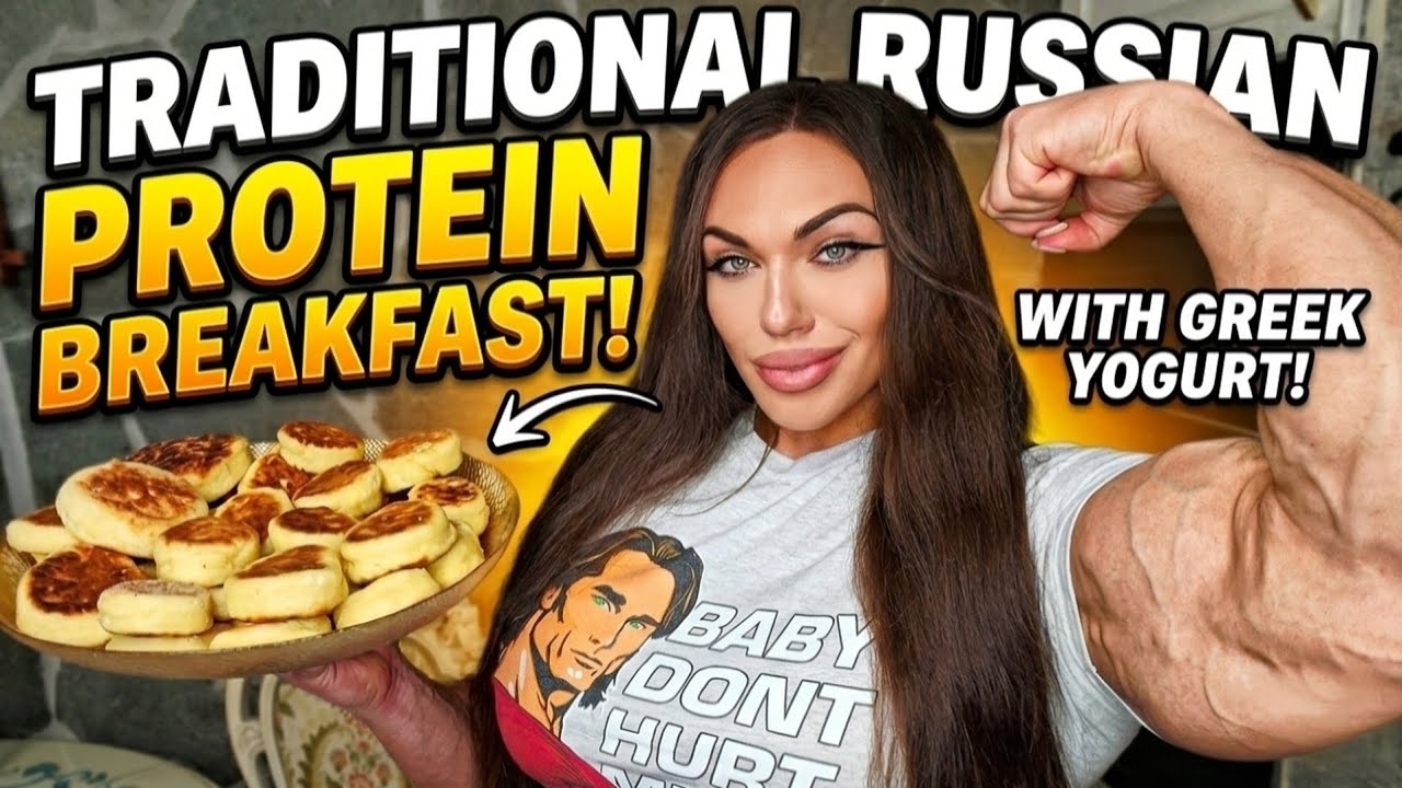 Traditional Russian Protein Breakfast by Nataliya Amazonka | Сырники: мой любимый ПП-перекус! 