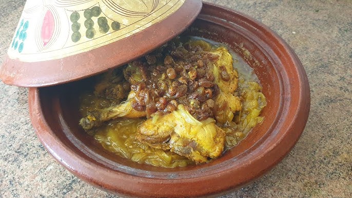 Tajine de pollo, limón y aceitunas - Youmiam