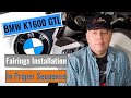 BMW K 1600 GTL fairings installation, in proper order.