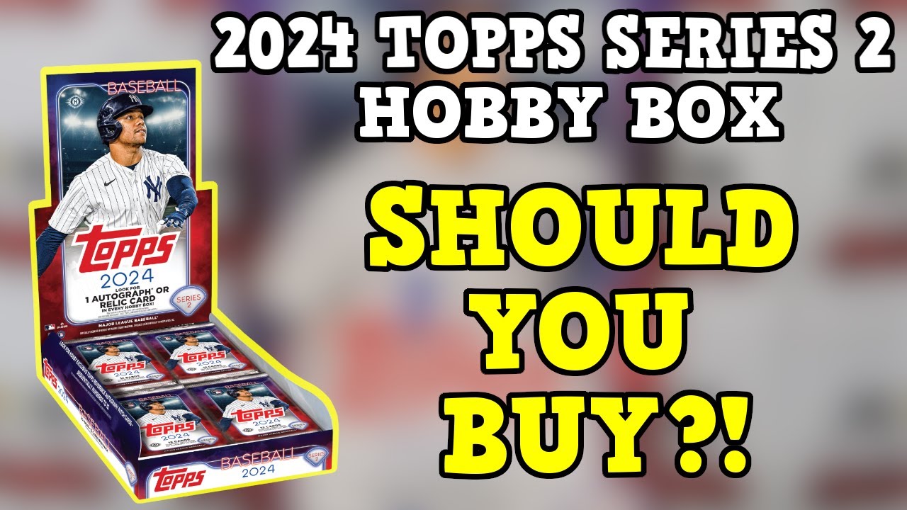 SHOULD YOU BUY?! 2024 Topps Series 2 Baseball Hobby Box Opening and Review!