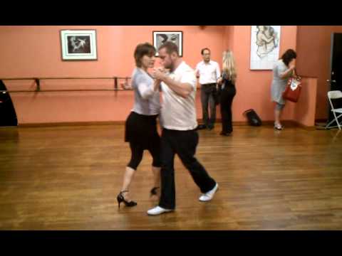 Argentine Tango Lesson: Lapiz and Enrosque sequence