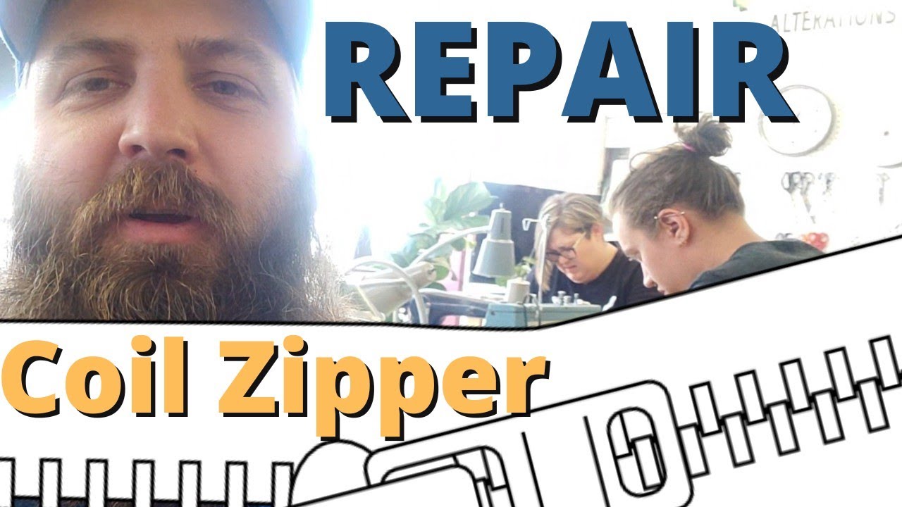How to Repair a COIL ZIPPER YouTube