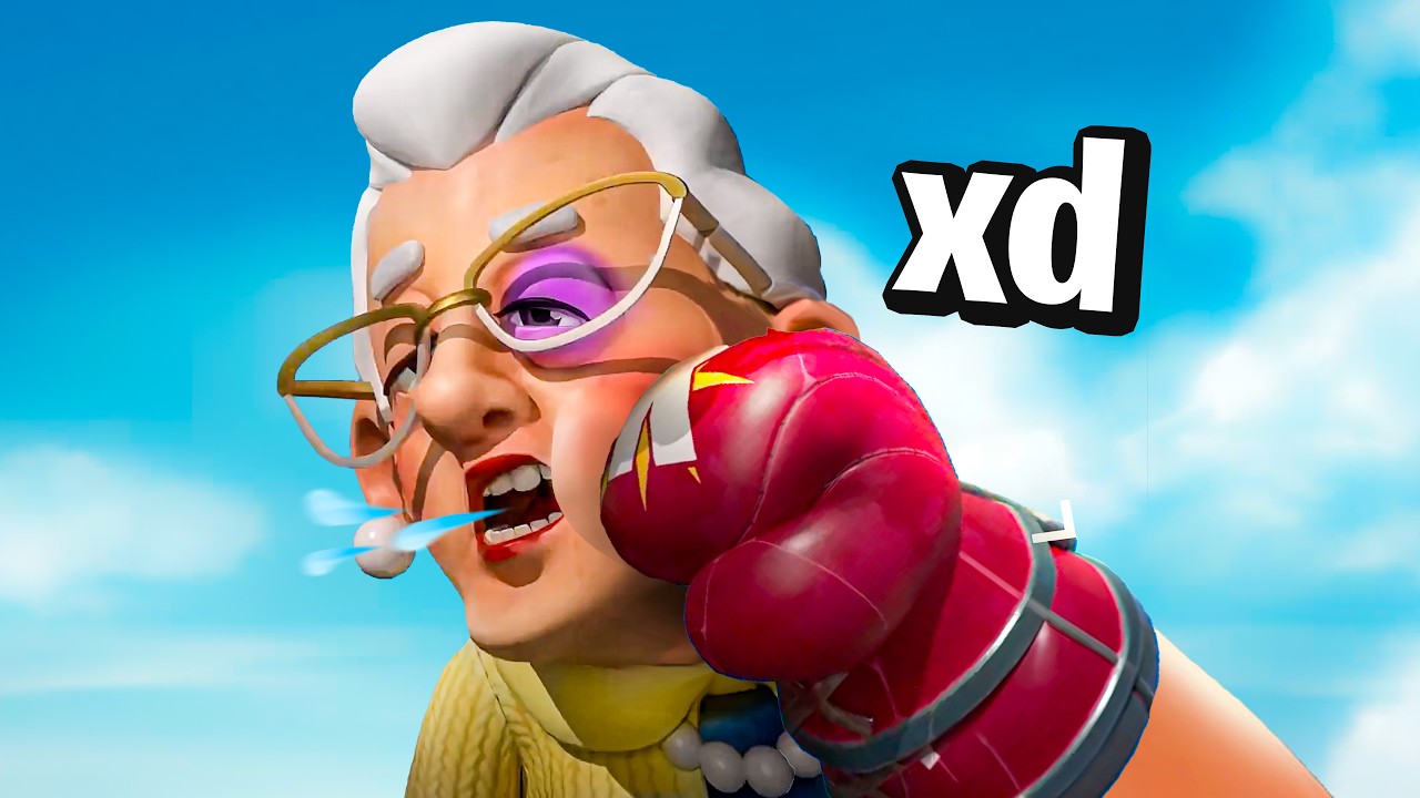 SIMULADOR de GOLPEAR ABUELAS xd