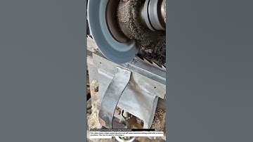 Extreme Precision Metal Cutting Process | High-Speed Abrasive Cut-Off Wheel Machine in Action.