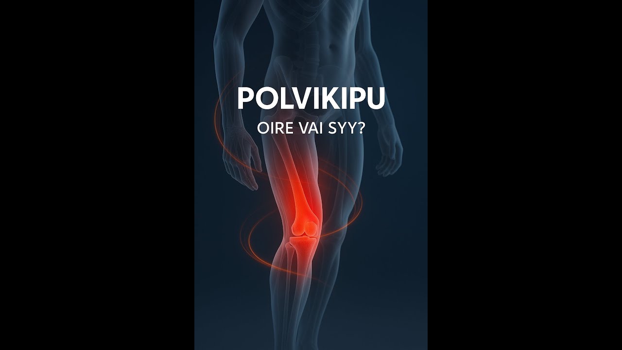Polvikipu. Onko polvikipu sittenkin vain oire?