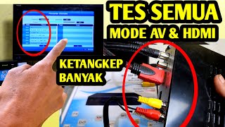 CARA PROGRAM DAN PASANG SET TOP BOX TV DIGITAL VDR DVB T2 V21 MODE TV AV JUGA KABEL HDMI