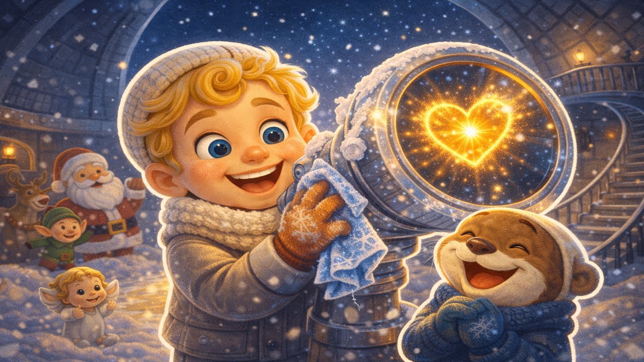 The Frosting Telescope – Telo & Milo Discover the Christmas Star ❄️❤️