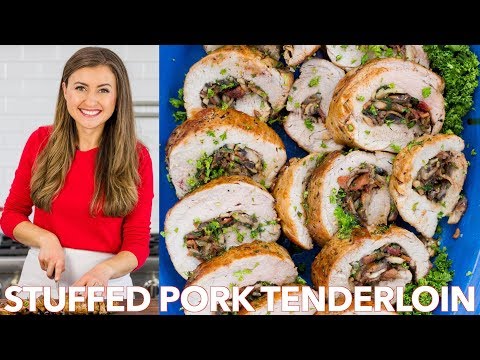 Video: Pork Loin Stuffed With Mushrooms