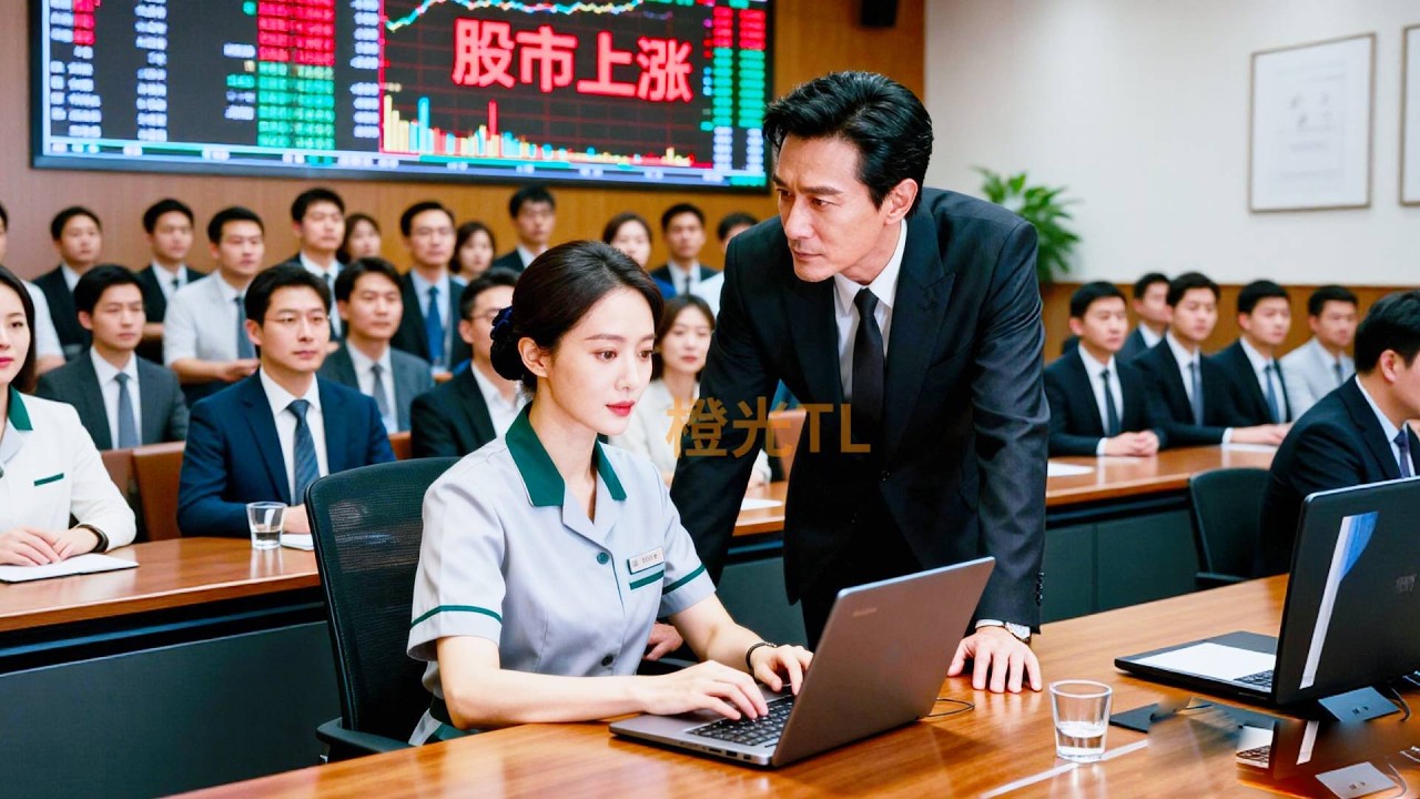 45歲保潔路過會議室動個手指幫總裁逆轉股市，總裁一眼淪陷，得知她被前夫拋棄，攜萬億彩禮風光上門求婚奪愛！#短劇 #甜寵 #瑪麗蘇 #總裁灰姑娘