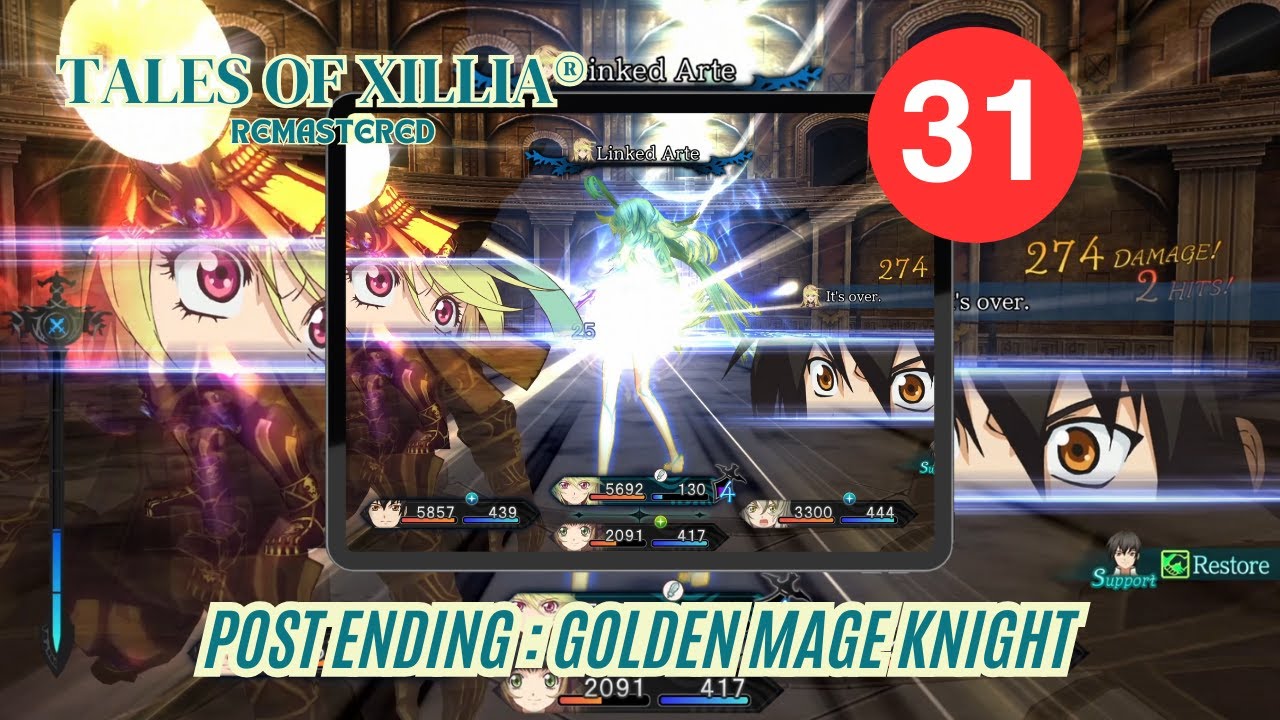 Let's Play Tales of Xillia Remastered EP31 - Golden Mage Knight