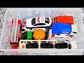 はたらくくるまのトミカを箱にまとめてみよう！ごみ収集車など Working Cars Tomica Collection