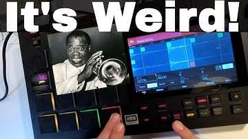 Akai Mpc Live Beat Making - Sampling from Phone #2