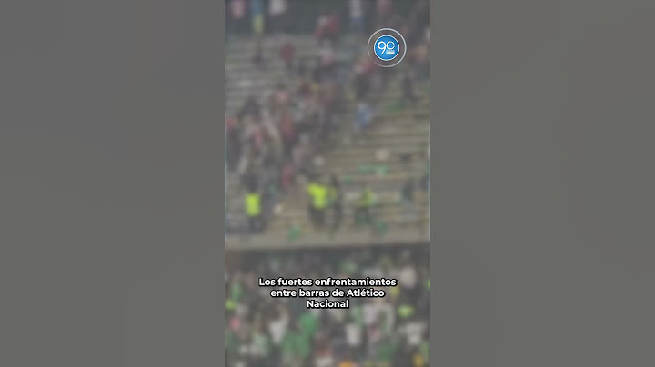 Batalla campal en el Atanasio Girardot: Enfrentamientos entre hinchas de Nacional y Junior