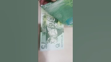 PAK NEW CURRENCY OF 75 NOTE LIKE DOLLARS