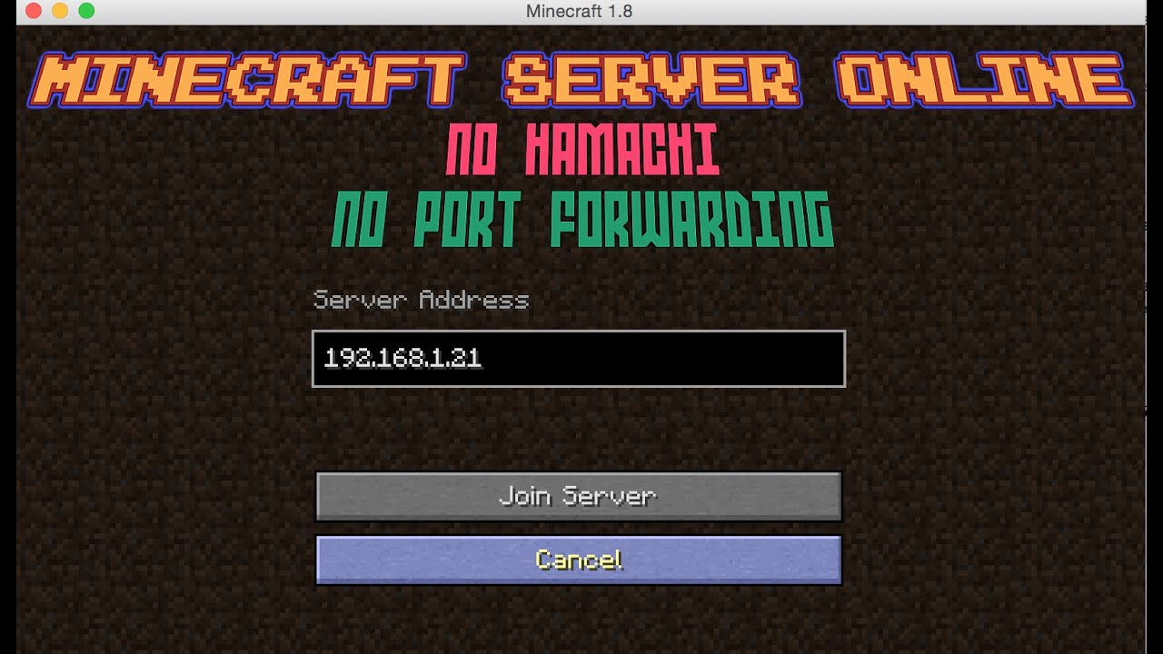 How To Put Your Minecraft Server ONLINE [NO HAMACHI OR | Doovi