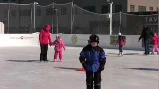 Ice skating. 2013 February.