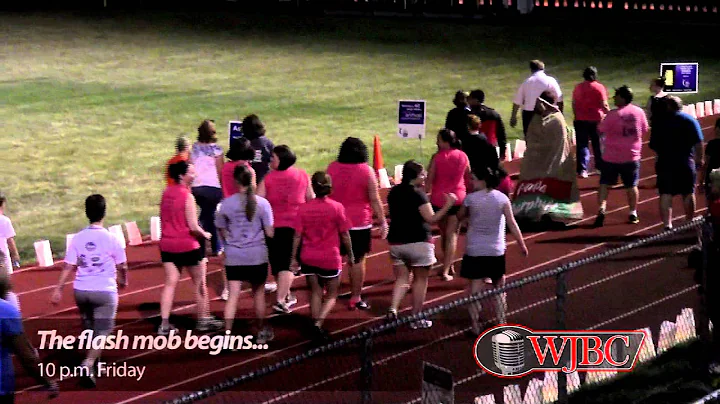 Flash mob at McLean County Relay for Life
