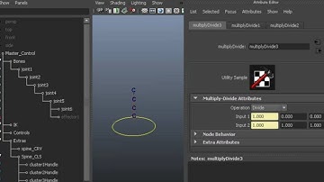 Making stretchy spine in Maya Part-2