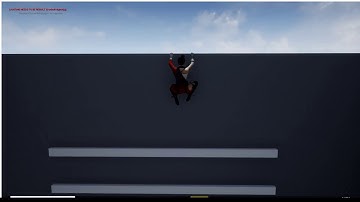 UE4 Character with custom jump using curves and ledge climping and ledge movement