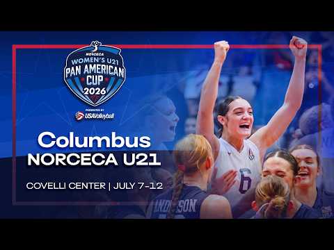 2026 NORCECA Women's U21 Pan American Cup | Day 6 | Bronze Medal Match | MEX vs. DOM
