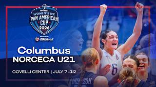 2026 NORCECA Women's U21 Pan American Cup | Day 6 | Bronze Medal Match | MEX vs. DOM