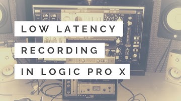 HOW TO RECORD WITH LOW LATENCY IN LOGIC PRO X [QUICK TIP]
