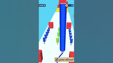 color pencil run drawing 😉😉 gameplay // l game channel // android & ios 475555 #mobilegame #shorts