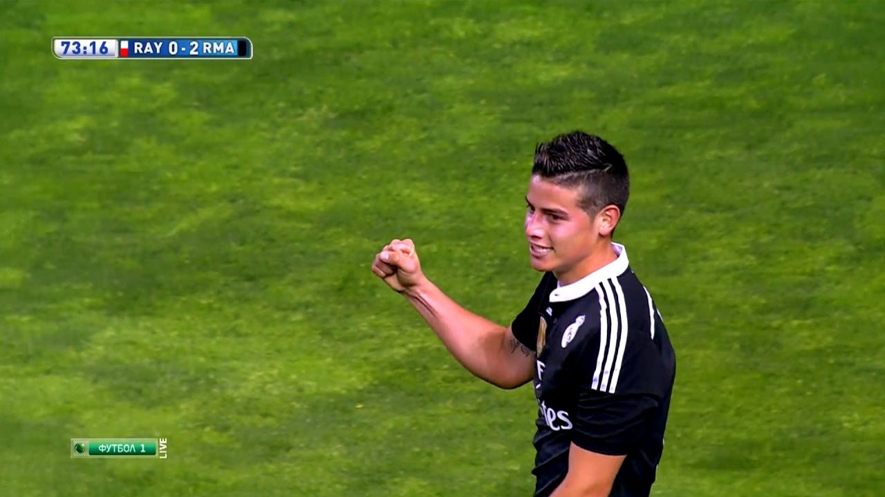 James Rodriguez vs Rayo Vallecano Away HD 1080i (08/04/2015) by James10i