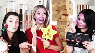 The craziest Make Up Jenga with UNLIKELY | XLAETA News