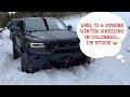 Winter Snow Wheeling | Off Roading Yankee Hill Colorado | WK2 Grand Cherokee Trailhawk and Jeep TJ