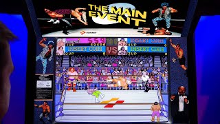 The Main Event Arcade Cabinet MAME Gameplay w/ Hypermarquee