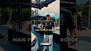 Mais pourquoi George Russell est clairement entrain de craquer !? 😳🏁 #formule1