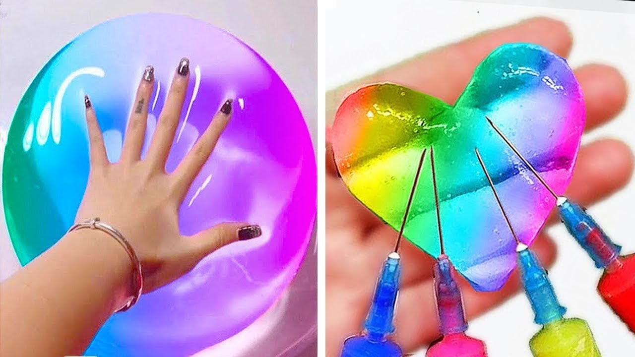 Relaxing Slime Compilation ASMR | Oddly Satisfying Video #266 - YouTube