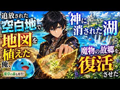 追放された空白地で地図を植えた俺、神に消された湖と魔物の故郷を復活させた