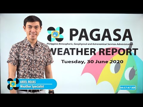 Public Weather Forecast Issued at 4:00 AM June 29, 2020